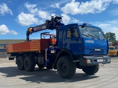 2010 КамАЗ 43118, синий, 8000000 рублей, вид 4