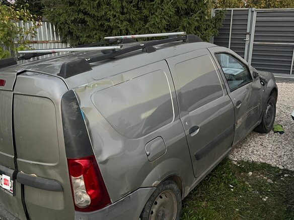 2012 Lada (ВАЗ) Largus I, серый - вид 2