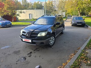 2007 Mitsubishi Outlander I, чёрный, 499000 рублей, вид 2