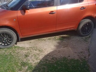2007 Skoda Fabia II, оранжевый, 470000 рублей, вид 4