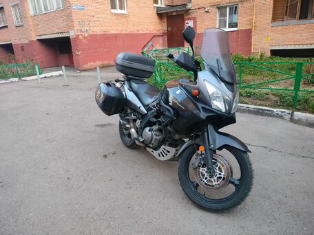 2006 Suzuki V-Strom 1000, чёрный, 410000 рублей, вид 1