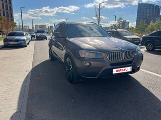 2013 BMW X3 28i xDrive II (F25), коричневый, 1830000 рублей, вид 2