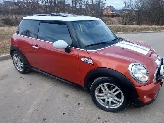 2012 Mini Hatch Cooper S II (R56) Рестайлинг, оранжевый, 1240000 рублей - вид 2