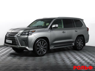 2019 Lexus LX 570 III Рестайлинг 2, серый, 7900000 рублей, вид 1