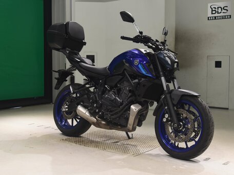 2022 Yamaha MT-07 (FZ-07), синий, 830000 рублей, вид 1