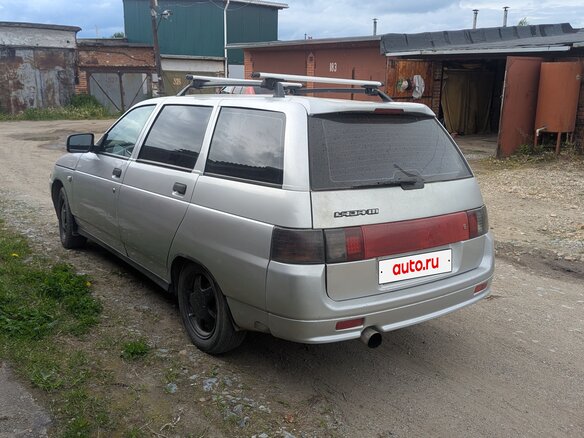2008 Lada (ВАЗ) 2111 21112, серебристый, 175000 рублей - вид 3