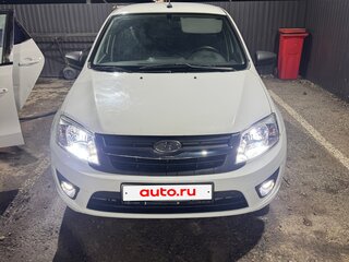 2018 Lada (ВАЗ) Granta I, белый, 465000 рублей, вид 1
