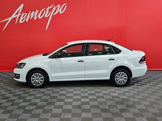 2019 Volkswagen Polo V Рестайлинг, белый, 1055000 рублей, вид 2