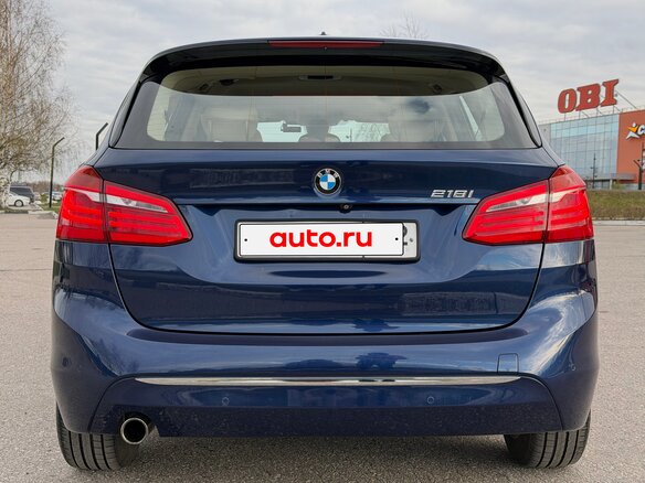 2017 BMW 2 серии Active Tourer 218i F45, синий, 1310000 рублей - вид 4