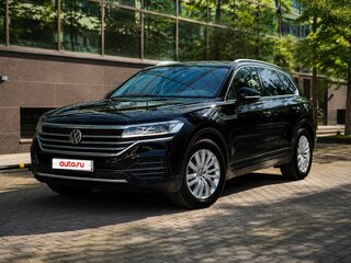 2020 Volkswagen Touareg III, чёрный, 5500000 рублей, вид 1