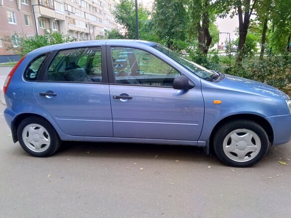 2007 Lada (ВАЗ) Kalina I, серый - вид 6