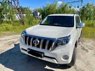 2016 Toyota Land Cruiser Prado 6-speed 150 Series Рестайлинг 1, белый, 5000000 рублей, вид 1