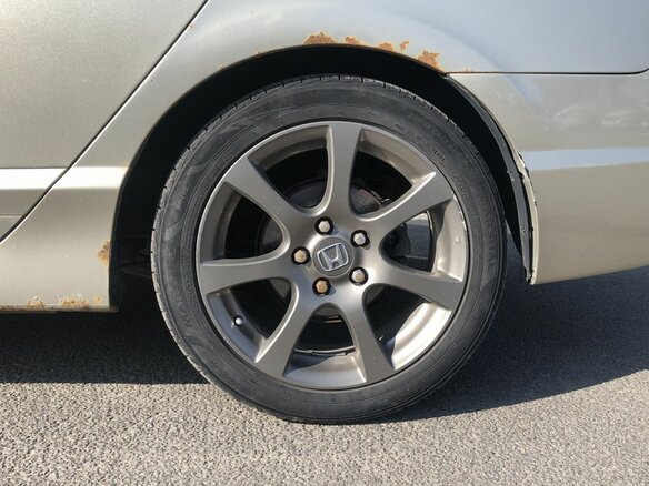 2008 Honda Civic VIII, золотистый, 390000 рублей - вид 14