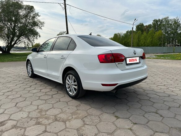 2013 Volkswagen Jetta VI, белый, 1070000 рублей - вид 6