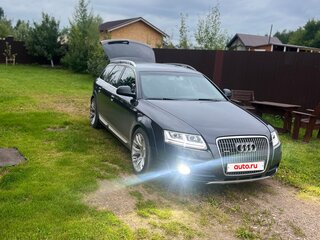 2009 Audi A6 allroad II (C6) Рестайлинг, чёрный, 1350000 рублей, вид 3