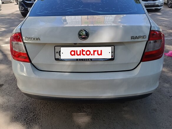 2016 Skoda Rapid I, белый, 900000 рублей - вид 5