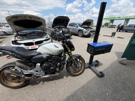 2013 Honda CB 650F, белый, 830000 рублей, вид 4