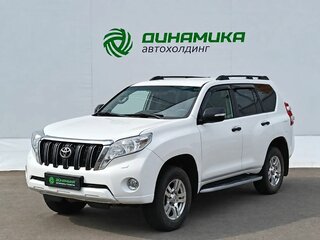 2017 Toyota Land Cruiser Prado 150 Series Рестайлинг 1, белый, 2440000 рублей, вид 1