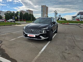 2021 Hyundai Santa Fe IV, чёрный, 3590000 рублей, вид 1