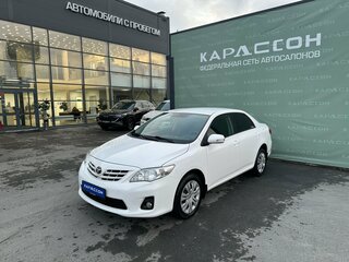 2012 Toyota Corolla X (E140, E150) Рестайлинг, белый, 1040000 рублей, вид 1