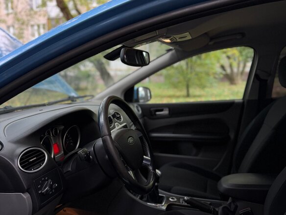 2008 Ford Focus II Рестайлинг, голубой, 445000 рублей - вид 6
