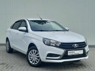 2021 Lada (ВАЗ) Vesta I, белый, 1249000 рублей, вид 2
