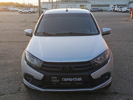 2023 Lada (ВАЗ) Granta I Рестайлинг, серебристый, 590000 рублей, вид 2