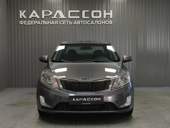 2012 Kia Rio 4-speed III, серый, 897000 рублей - вид 2