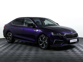 2021 Skoda Octavia IV (A8), фиолетовый, 2556000 рублей, вид 3