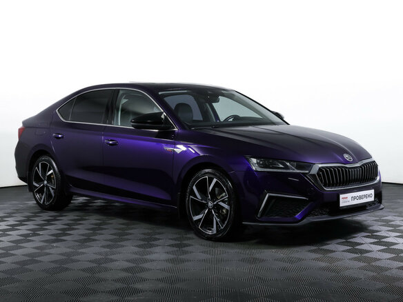 2021 Skoda Octavia IV (A8), фиолетовый, 2556000 рублей - вид 2