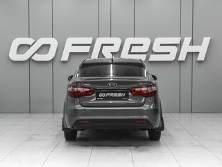 2014 Kia Rio 6-speed III, серый, 900000 рублей, вид 4
