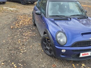 2003 Mini Hatch Cooper S I (R50), синий, 630000 рублей, вид 2