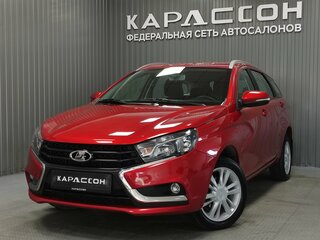 2018 Lada (ВАЗ) Vesta SW I, красный, 1075000 рублей, вид 1