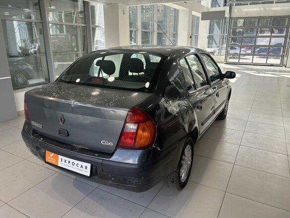 2005 Renault Symbol I Рестайлинг, серый - вид 4