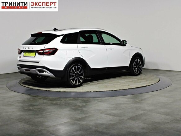 2024 Lada (ВАЗ) Vesta SW Cross I Рестайлинг (NG), белый, 1535000 рублей - вид 4