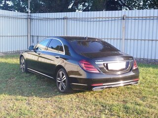 2018 Mercedes-Benz S-Класс 350 d Long VI (W222, C217) Рестайлинг, чёрный, 3831600 рублей, вид 4