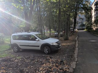 2019 Lada (ВАЗ) Largus Cross I, белый, 900000 рублей, вид 5