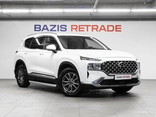 2021 Hyundai Santa Fe IV Рестайлинг, белый, 3819000 рублей, вид 3