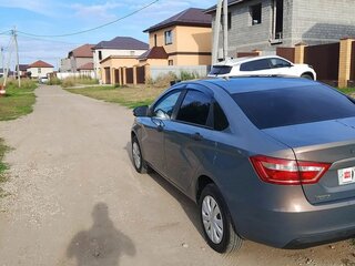 2016 Lada (ВАЗ) Vesta I, серый, 600000 рублей, вид 3