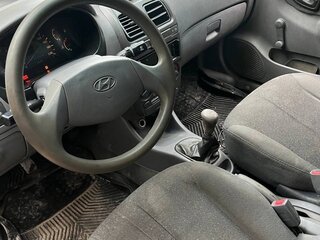 2008 Hyundai Accent ТагАЗ II, синий, 135000 рублей, вид 3
