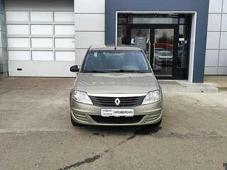 2010 Renault Logan I Рестайлинг, бежевый, 349000 рублей, вид 2