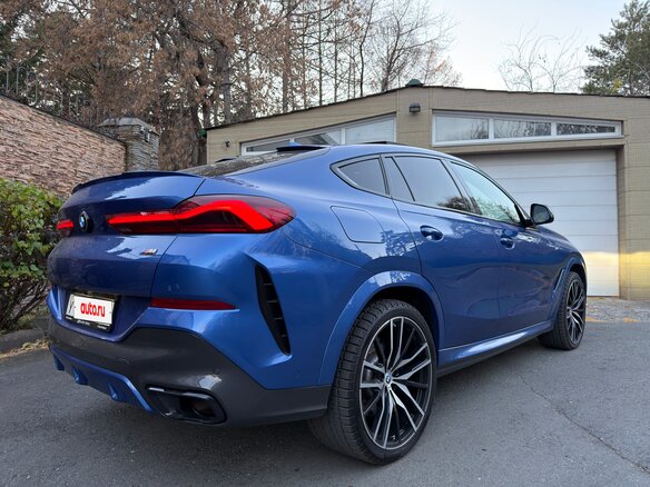 2019 BMW X6 30d III (G06), синий, 6950000 рублей - вид 23