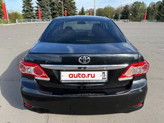 2010 Toyota Corolla X (E140, E150) Рестайлинг, чёрный, 1100000 рублей, вид 5
