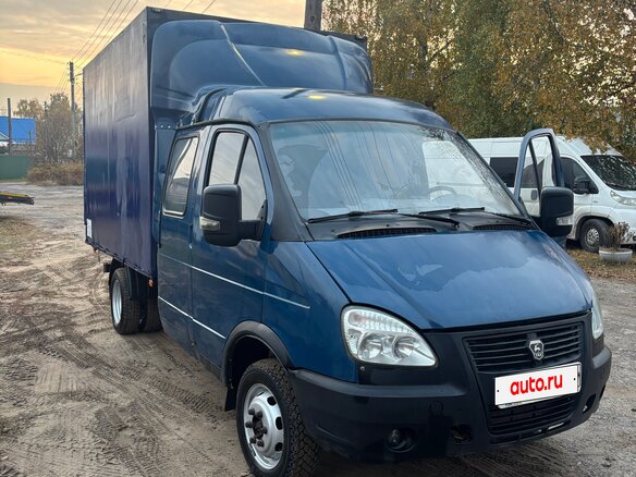 2009 ГАЗ ГАЗель (33023/330273) Фермер, синий, 600000 рублей - вид 1