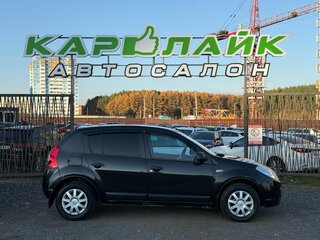 2010 Renault Sandero I, чёрный, 499000 рублей, вид 4