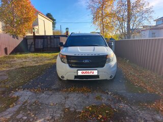 2013 Ford Explorer Sport V, белый, 1800000 рублей, вид 1