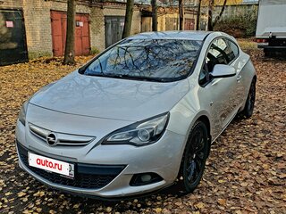 2013 Opel Astra GTC J Рестайлинг, серый, 850000 рублей, вид 2