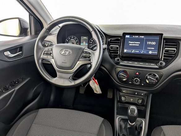 2021 Hyundai Solaris II Рестайлинг, серый - вид 24
