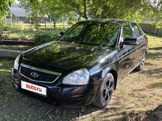 2013 Lada (ВАЗ) Priora I Рестайлинг, чёрный, 320000 рублей, вид 1