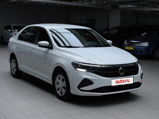 2021 Volkswagen Polo VI, белый, 1400000 рублей, вид 1